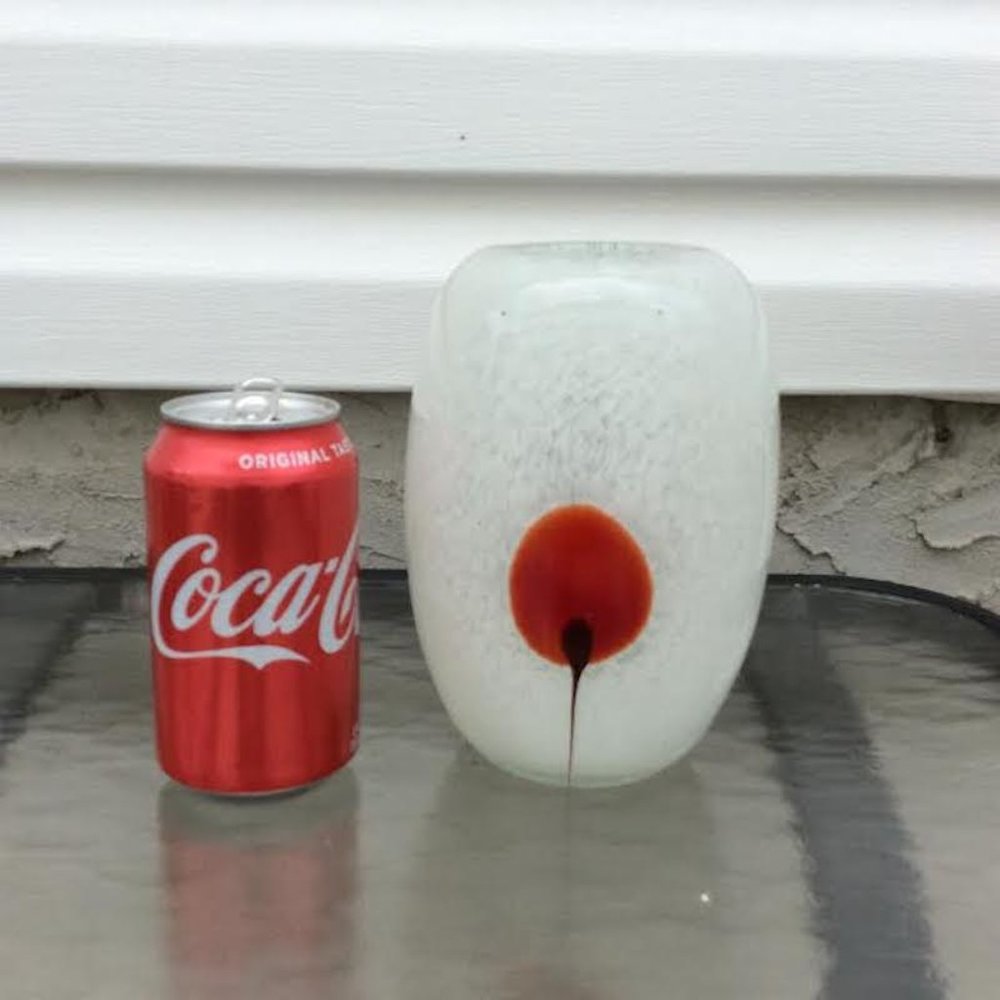 Vintage Mid Century Modern Art Glass Vase